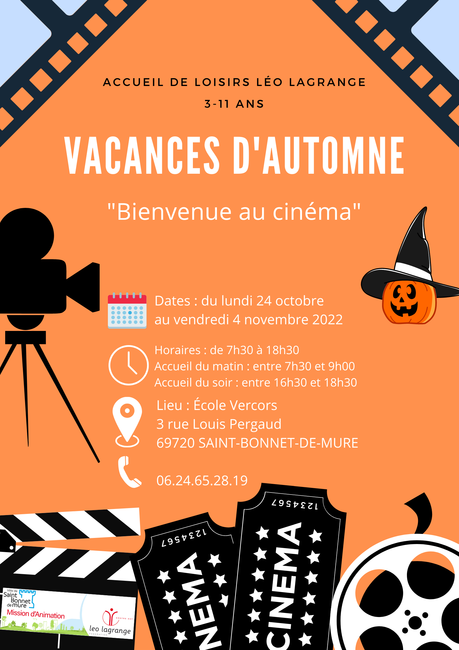 You are currently viewing Vacances d’Automne 2022